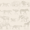 104894 Safari Cream tapetai